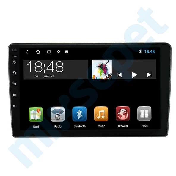 Maygo MYG-464 Serisi Peugeot 407 2005-2010 Model Uyumlu 4GB Ram 64GB Hafıza Qled 4+64 Carplay Android Auto Destekli Multimedya Navigasyonlu Teyp ürün görseli 1