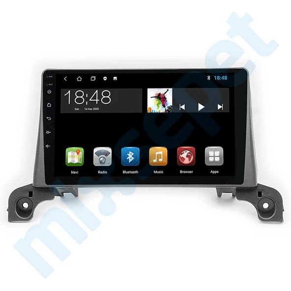 Maygo MYG-8128 Serisi Peugeot 3008 5008 2016-2022 Model Uyumlu 8GB Ram 128GB Hafıza Qled 8+128 Carplay Android Auto Destekli Multimedya Navigasyonlu Teyp ürün görseli 1
