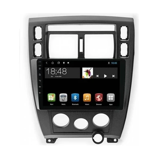 Maygo MYG-8128 Serisi Hyundai Tuscon 2004-2009 Model Uyumlu 8GB Ram 128GB Hafıza Qled Carplay Android Auto Destekli Multimedya Oem Navigasyonlu Teyp ürün görseli 1
