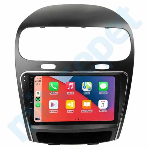 Fiat Freemont 2010-2015 6 GB Ram 64 GB Hafıza Qled 10.1 İnç Android Auto ve CarPlay Multimedya Sistemi ürün görseli 1