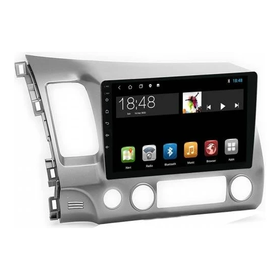 Maygo MYG-464 Serisi Honda Civic FD6 2006-2012 Model Uyumlu 4GB Ram 64GB Hafıza Qled Carplay Android Auto Destekli Multimedya Oem Navigasyonlu Teyp ürün görseli 1