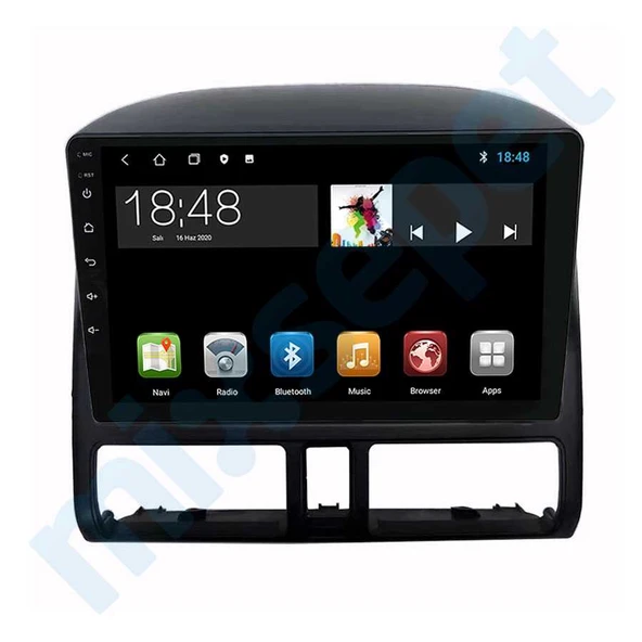 Maygo MYG-8128 Serisi Honda Crv 2002-2007 Model Uyumlu 8GB Ram 128GB Hafıza Qled 8+128 Carplay Android Auto Destekli Multimedya Navigasyonlu Teyp ürün görseli 1