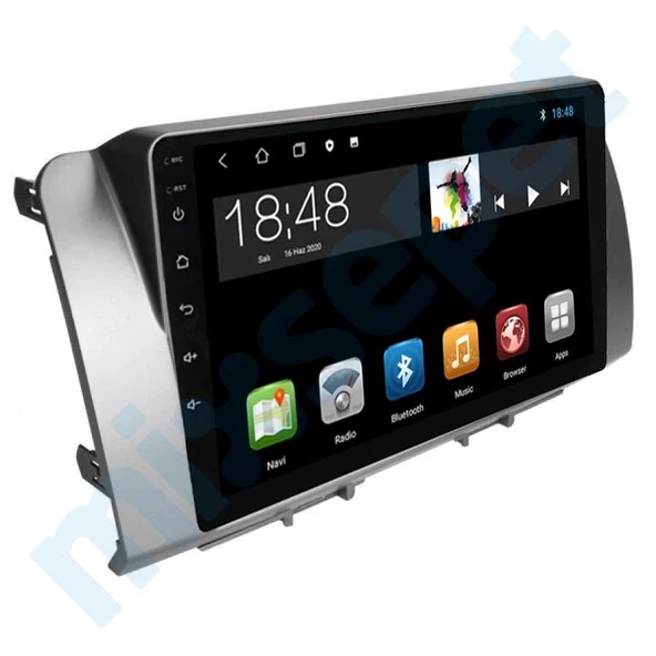 Maygo MYG-8128 Serisi Daihatsu Materia 2006-2011 Model Uyumlu 8GB Ram 128GB Hafıza Qled 8+128 Carplay Android Auto Destekli Multimedya Navigasyonlu Teyp ürün görseli 1