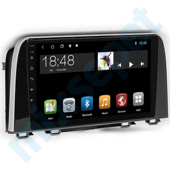 Maygo MYG-464 Serisi Honda Crv 2019-2021 Model Uyumlu 4GB Ram 64GB Hafıza Qled 4+64 Carplay Android Auto Destekli Multimedya Navigasyonlu Teyp ürün görseli 1