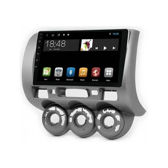 Maygo MYG-8128 Serisi Honda Jazz City 2002-2008 Model Uyumlu 8GB Ram 128GB Hafıza Qled Carplay Android Auto Destekli Multimedya Oem Navigasyonlu Teyp ürün görseli 1