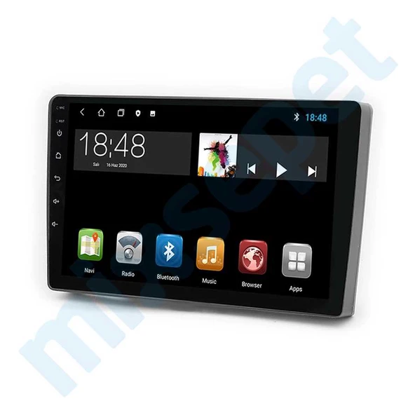 Maygo MYG-464 Serisi Citroen C2 C3 2003-2009 Model Uyumlu 4GB Ram 64GB Hafıza Qled 4+64 Carplay Android Auto Destekli Multimedya Navigasyonlu Teyp ürün görseli 1