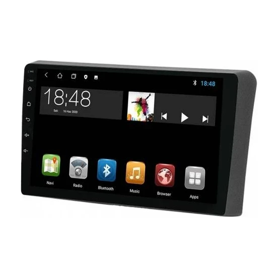 Maygo MYG-8128 Serisi Audi A3 2003-2012 Model Uyumlu 8GB Ram 128GB Hafıza Qled Carplay Android Auto Destekli Multimedya Oem Navigasyonlu Teyp ürün görseli 1