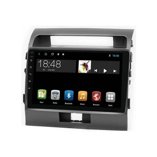 Maygo MYG-8128 Serisi Toyota Land Cruiser 2007-2015 Model Uyumlu 8GB Ram 128GB Hafıza Qled Carplay Android Auto Destekli Multimedya Oem Navigasyonlu Teyp ürün görseli 1