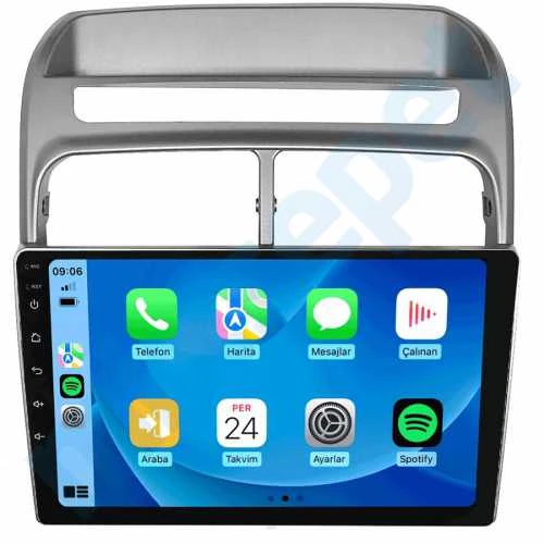 Fiat Linea 2006-2015 4 GB Ram 64 GB Hafıza Qled 9 İnç Android Auto ve CarPlay Multimedya Sistemi ürün görseli 1