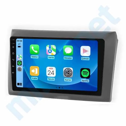 Fiat Stilo 8 GB Ram 128 GB Hafıza Qled 9 İnç Android Auto ve CarPlay Multimedya Sistemi ürün görseli 1
