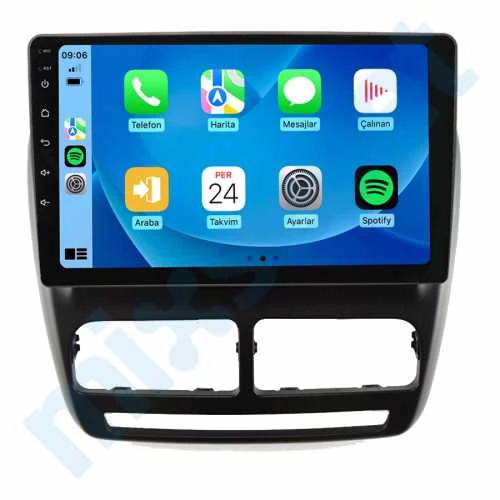 Fiat Doblo 2010-2014 8 GB Ram 128 GB Hafıza Qled 10.1 İnç Android Auto ve CarPlay Multimedya Sistemi ürün görseli 1