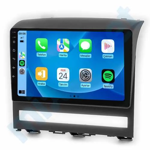 Fiat Albea Palio 2006-2012 8 GB Ram 128 GB Hafıza Qled 9 İnç Android Auto ve CarPlay Multimedya Sistemi ürün görseli 1