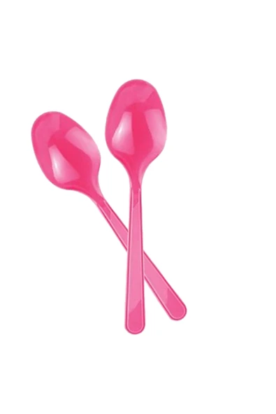 ALPJOY Tek Kullanımlık Plastik Kaşık 24lü ürün görseli 1