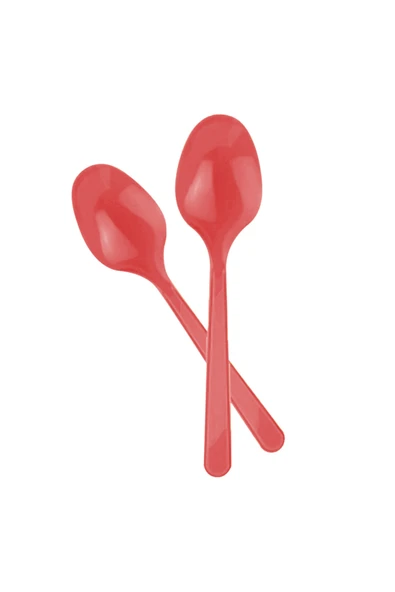 ALPJOY Tek Kullanımlık Plastik Kaşık 24lü ürün görseli 1