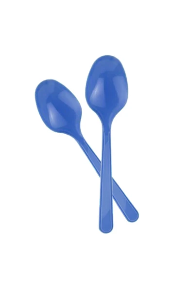 ALPJOY Tek Kullanımlık Plastik Kaşık 24lü ürün görseli 1