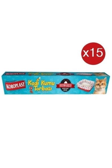 Kedi Kumu Torbası 7'li X 15 Paket (82*50) ürün görseli 1