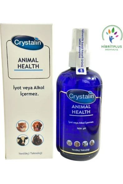 Crystalin Animal 250 ml Göz Ve Kulak Temizleme Solüsyonu Hibritplus 2026 Miatlıdır ürün görseli 1
