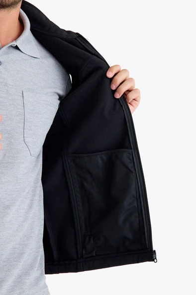 Softshell Yelek Robalı Dik Yakalı - Resim 3