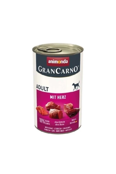 Grancarno Sığır Etli Ve Yürekli Yetişkin Köpek Konservesi 400gr ürün görseli 1