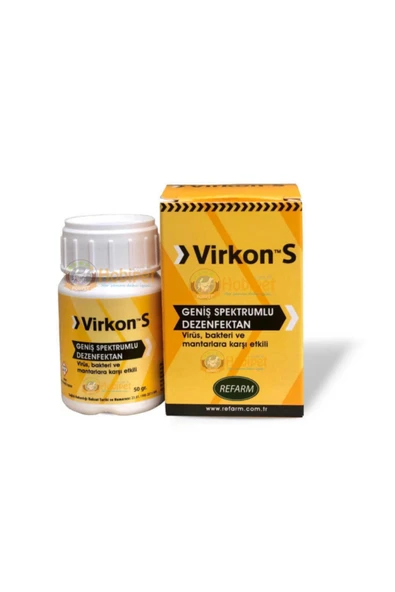 Virkon-s Geniş Spektrumlu Dezenfektan 50g ürün görseli 1