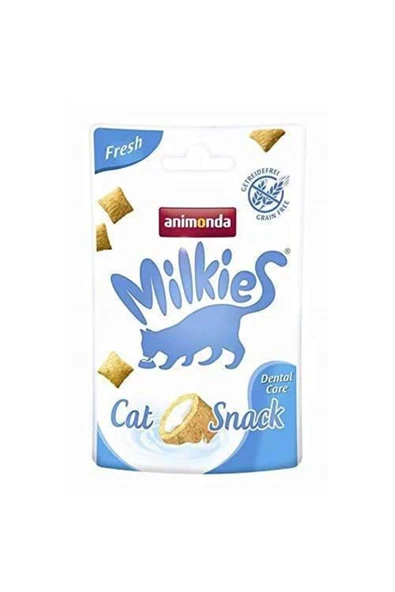 Milkies Fresh Dental Care Diş Sağlığı Tahılsız Kedi Ödülü 30 Gr ürün görseli 1