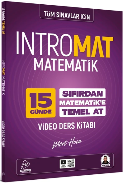 Mert Hoca Yayınları 15 Günde İntroMat Matematik Video Ders Kitabı ürün görseli 1