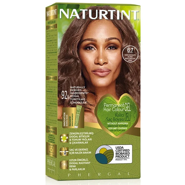 Naturtint Doğal Saç Boyası - 6.7 Açık Çikolata ürün görseli 1