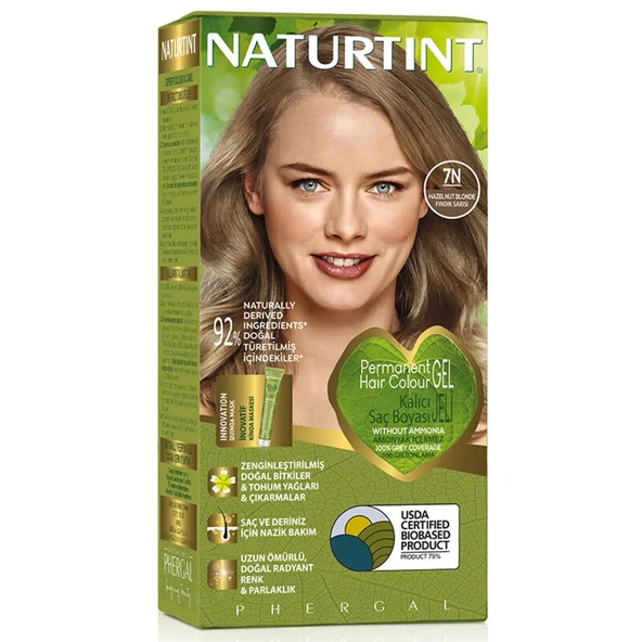 Naturtint Doğal Saç Boyası - 7N Fındık Sarısı ürün görseli 1