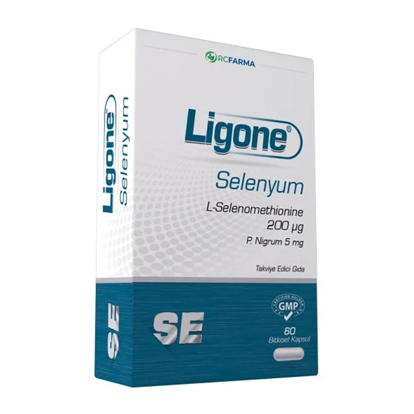Ligone Selenyum 60 Kapsül Takviye Edici Gıda ürün görseli 1