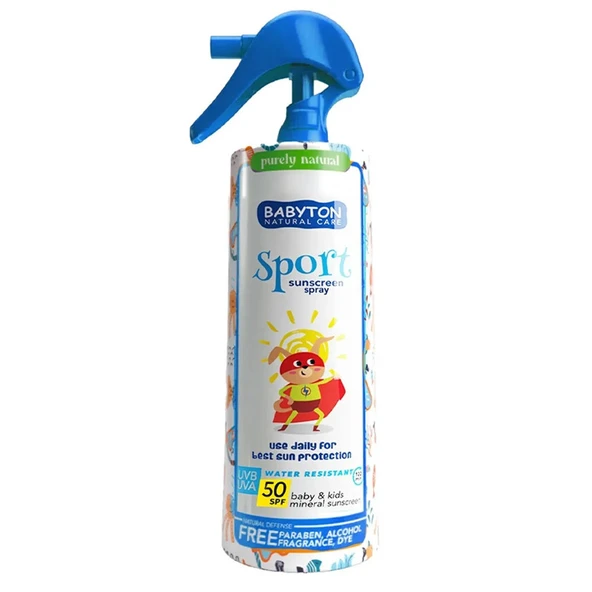 Babyton Suya Dayanıklı Spf 50 Güneş Koruyucu Sprey 200 ml ürün görseli 1