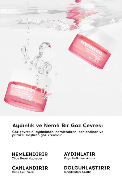 Cream Co. Peptide Glow Eye Cream 15 ml - Resim 2