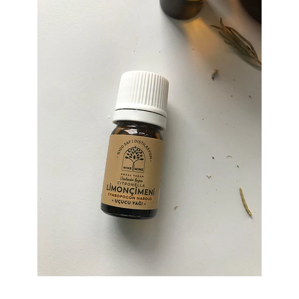 Nine Mine Limon Çimeni Uçucu Yağı 5 ml ürün görseli 1