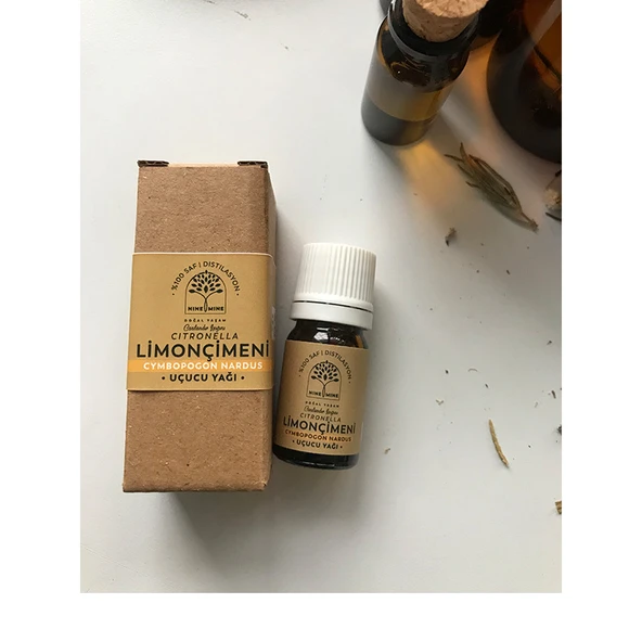Nine Mine Limon Çimeni Uçucu Yağı 5 ml - Resim 2