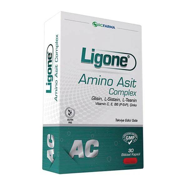 Ligone Amino Asit Complex Takviye Edici Gıda 30 Kapsül ürün görseli 1