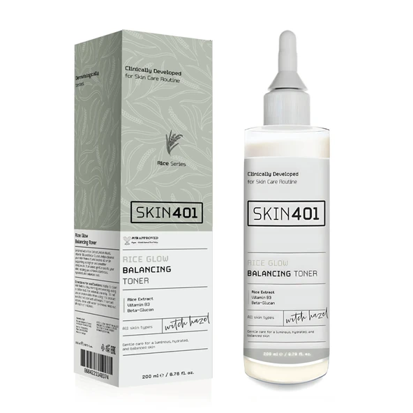 Skin401 Rice Glow Balancing Toner 200 ml - Resim 2