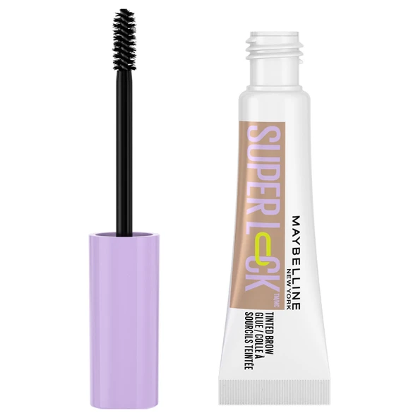 Maybelline Super Lock Brow Glue Kaş Sabitleyici Maskara - Taupe 7 ml ürün görseli 1