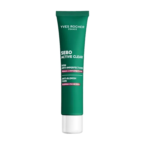 Yves Rocher Sebo Active Clear Arındırıcı Botanik Aktif Kompleks Jel Krem 40 ml ürün görseli 1