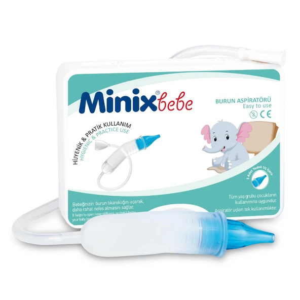 Minix Bebe Burun Aspiratörü ürün görseli 1