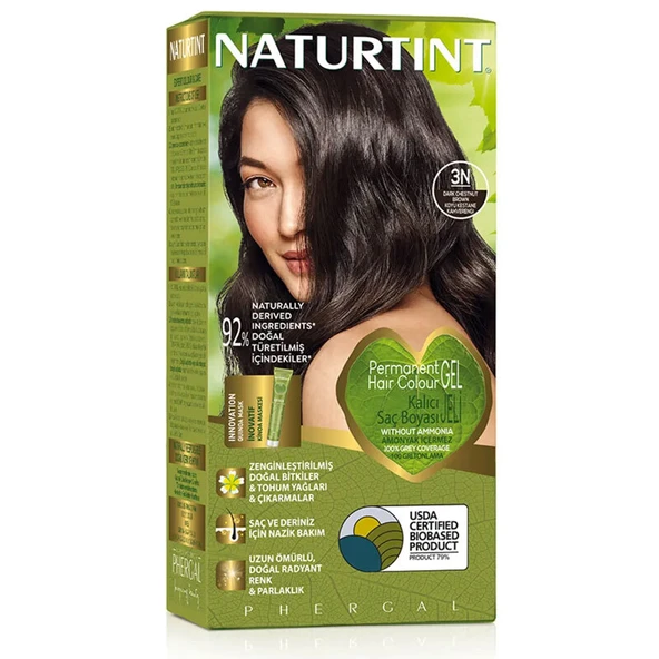 Naturtint Doğal Saç Boyası - 3N Koyu Kestane ürün görseli 1