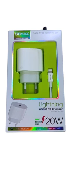 SENYA İOS APPLE ŞARJ CİHAZI 20W ürün görseli 1
