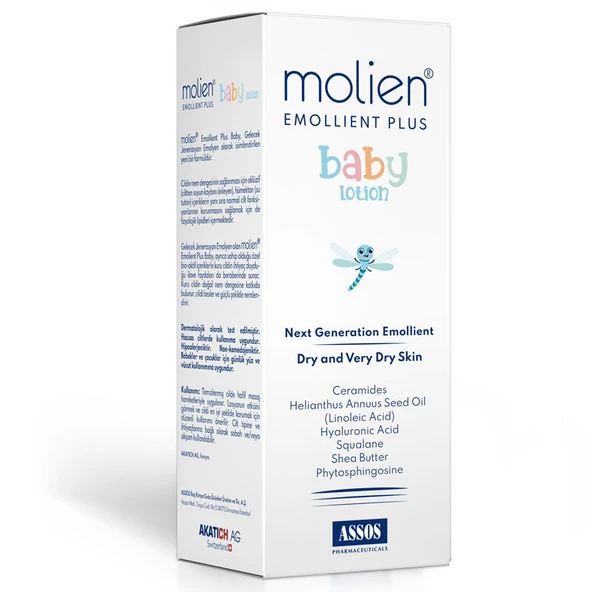 Molien Emollient Plus Bebek Losyonu 300 ml ürün görseli 1