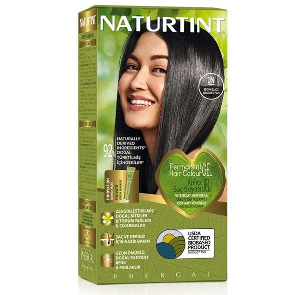 Naturtint Doğal Saç Boyası - 1N Abanoz Siyahı ürün görseli 1