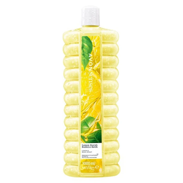 Avon Senses Lemon Burst Banyo Köpüğü 1000 ml ürün görseli 1