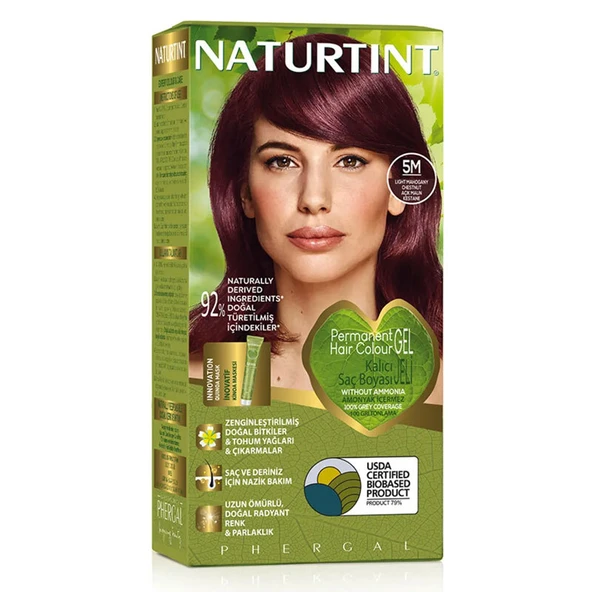 Naturtint Doğal Saç Boyası - 5M Açık Kestane Maun ürün görseli 1