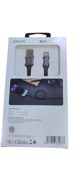 iphone şarj kablosu 6amper ürün görseli 1