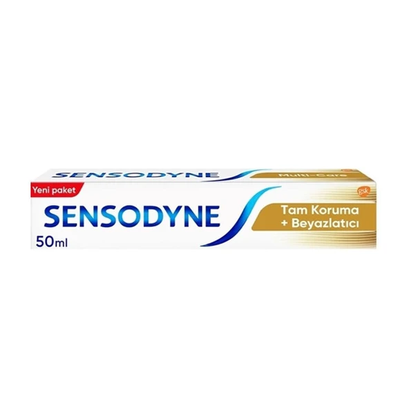 Sensodyne Tam Koruma ve Beyazlatıcı Diş Macunu 50 ml ürün görseli 1