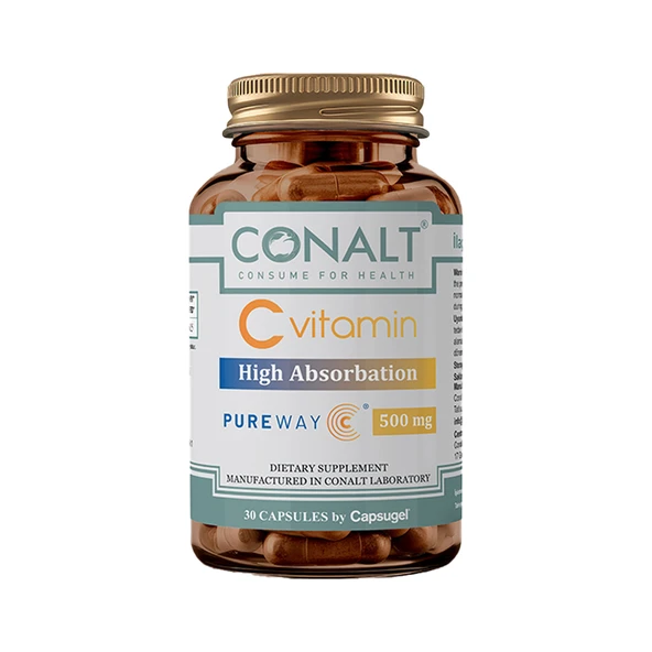 Conalt Vitamin C Takviye Edici Gıda 30 Kapsül ürün görseli 1