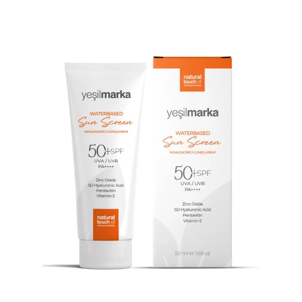 Yeşilmarka Su Bazlı Nemlendirici Güneş Kremi 50+Spf 50 ml ürün görseli 1