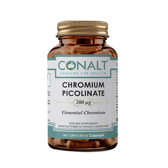 Conalt Chromium Picolinate 200 Mcg Takviye Edici Gıda 60 Kapsül ürün görseli 1