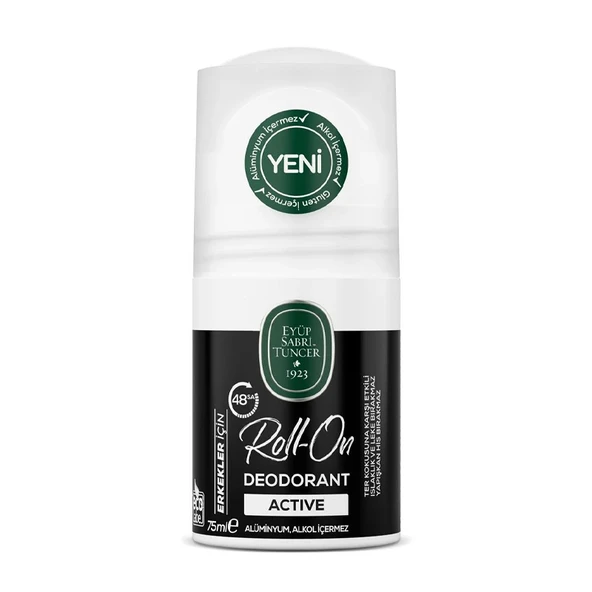 Eyüp Sabri Tuncer Roll-On Deodorant Active - Erkekler İçin 75 ml ürün görseli 1